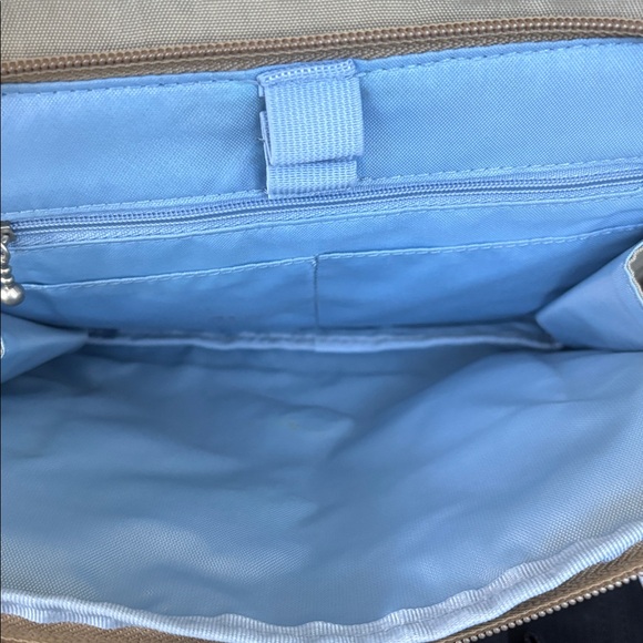 Baggallini |Taupe Crossbody Messenger Bag | Excellent Condition - Picture 8 of 9